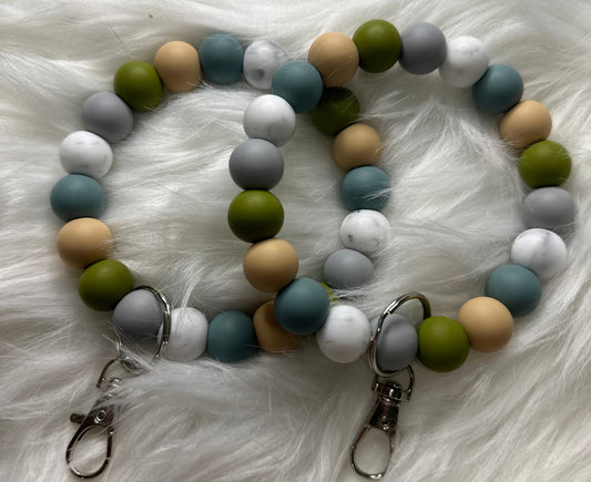 Keychain Wristlet Marble