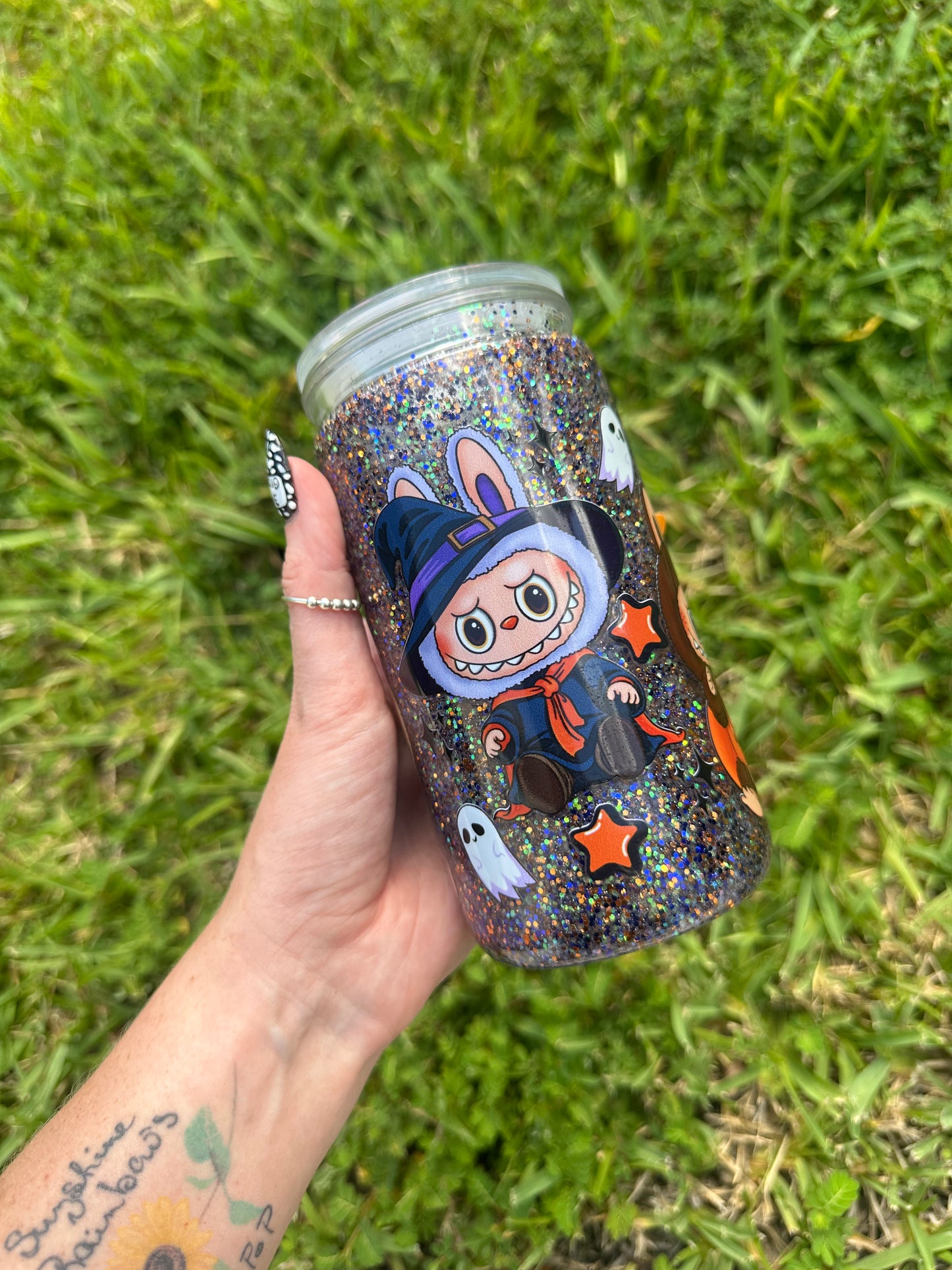 Labubu Snowglobe Cup