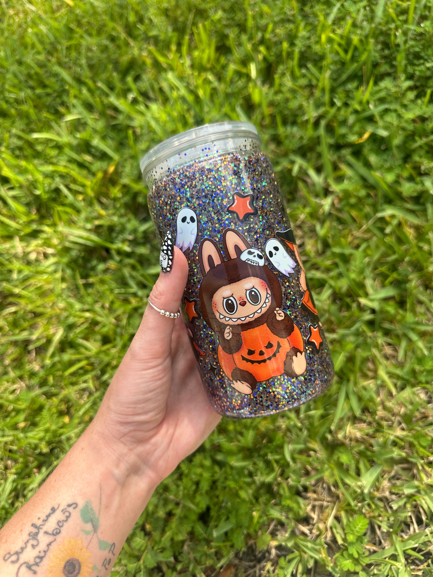 Labubu Snowglobe Cup