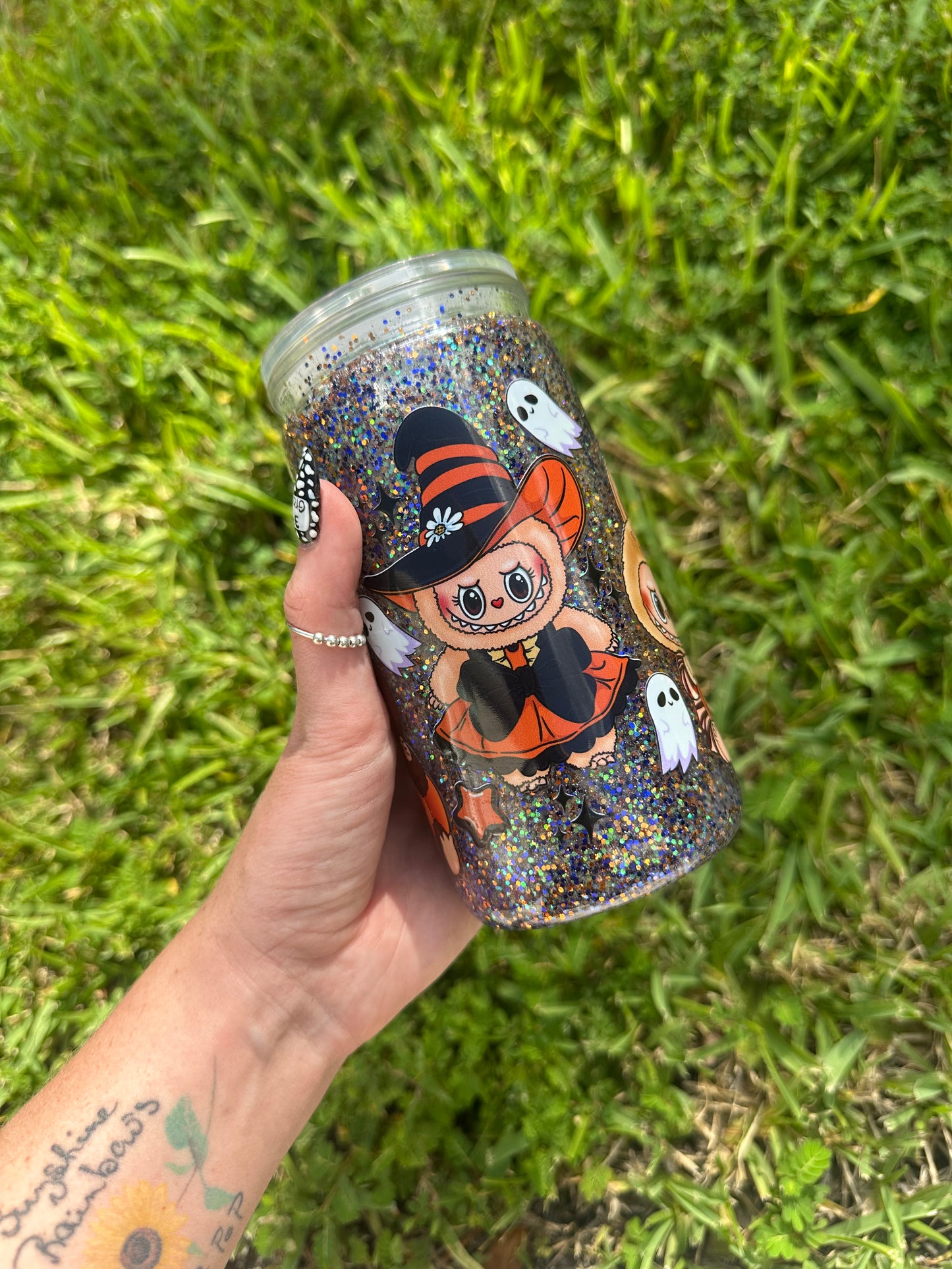 Labubu Snowglobe Cup